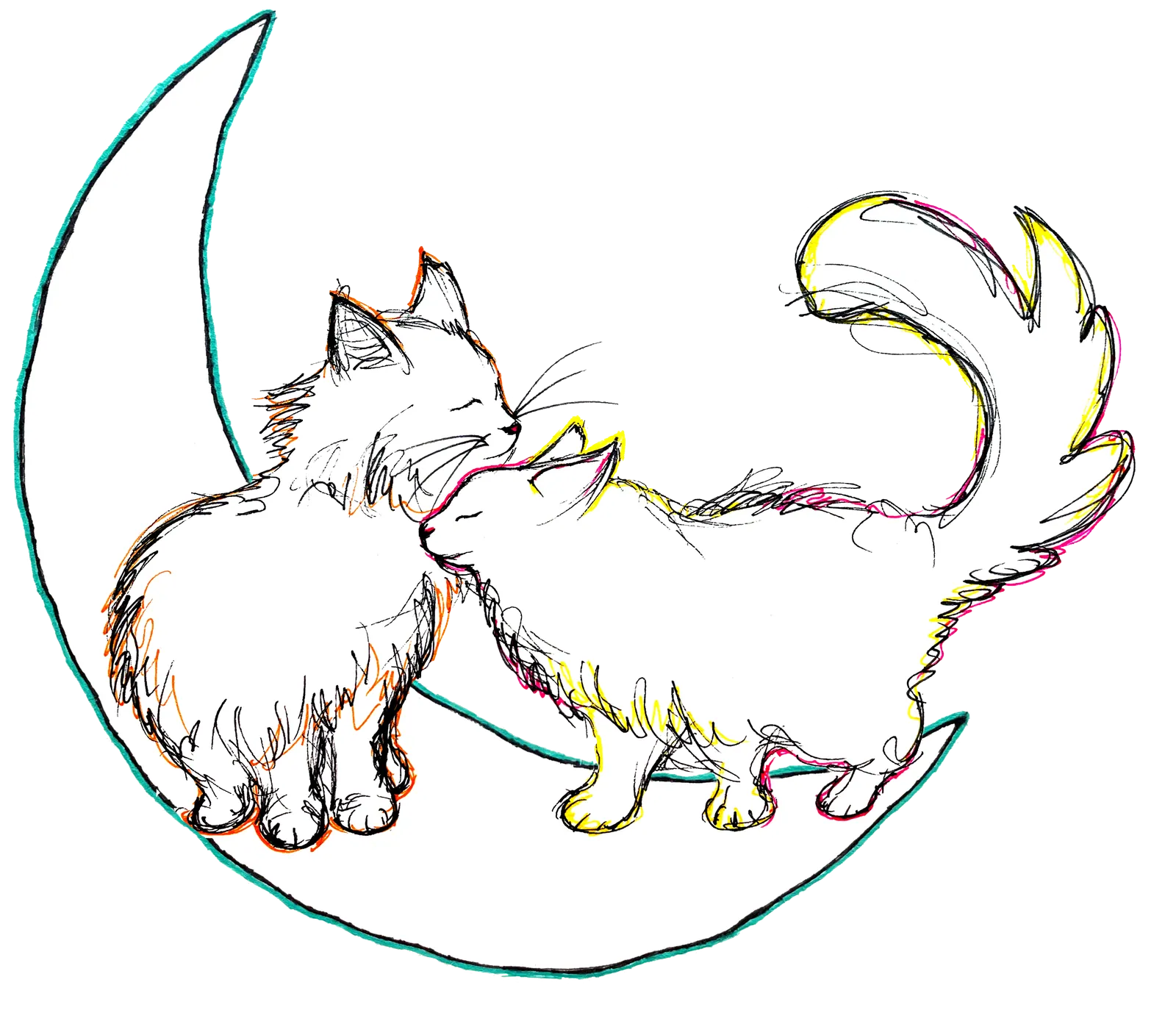 Cat Love Moon